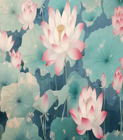 Lotus Serenity Scene