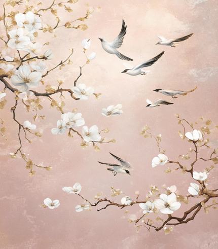 Birds Blossom