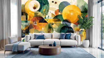 Abstract circular pattern