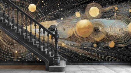 Cosmic golden circles