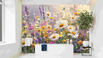 Colorful flower meadow