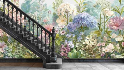 Floral Arrangement Blue