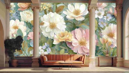 Floral Arrangement Pastel