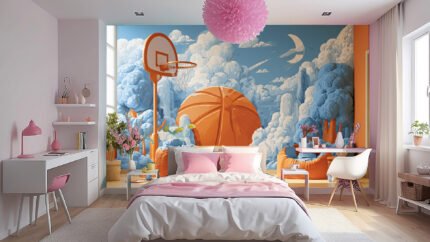 Basketball Themed Room
